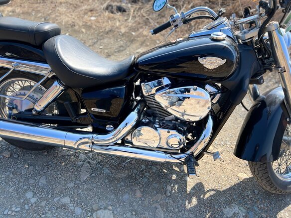 2006 Honda Shadow 750, чёрный, 550007 рублей - вид 8