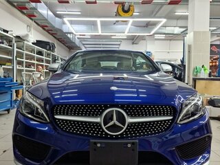 2016 Mercedes-Benz C-Класс 180 IV (W205), синий, 3299999 рублей, вид 2