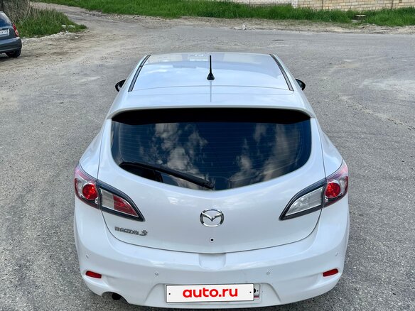 2012 Mazda 3 II (BL) Рестайлинг, белый, 1170000 рублей - вид 5