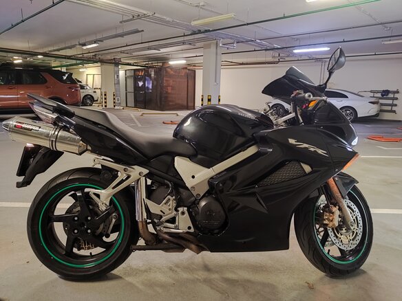 2006 Honda VFR 800, чёрный, 520000 рублей - вид 1
