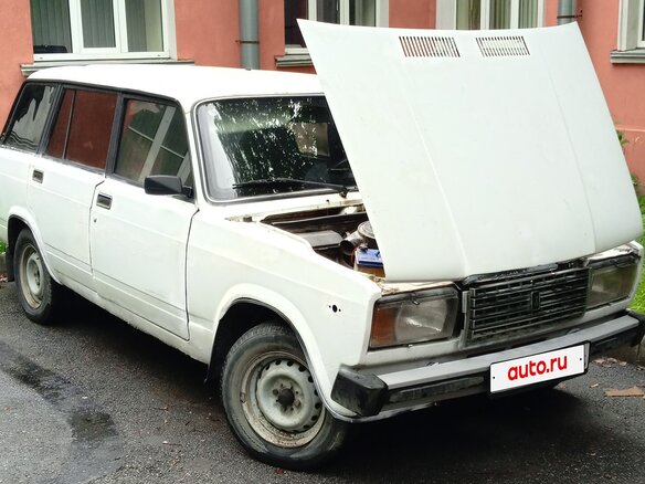 1992 Lada (ВАЗ) 2104 5-speed, белый, 85000 рублей