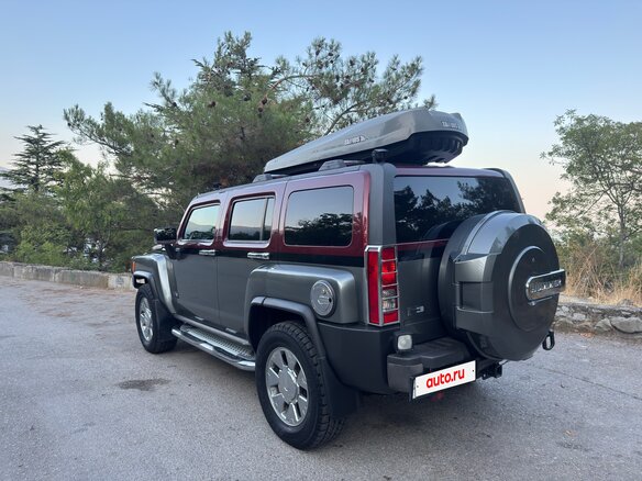 2008 Hummer H3, серый, 2500000 рублей - вид 6