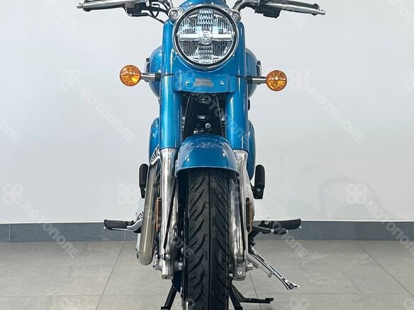2026 Royal Enfield Classic 350, голубой, 497000 рублей - вид 8