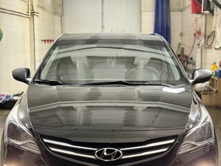 2016 Hyundai Solaris I Рестайлинг, чёрный, 950000 рублей, вид 2
