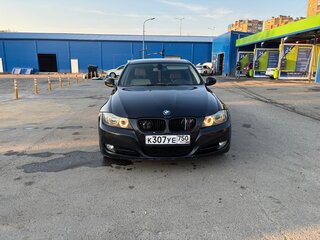 2009 BMW 3 серии 325i V (E90/E91/E92/E93) Рестайлинг, чёрный, 1060000 рублей, вид 1