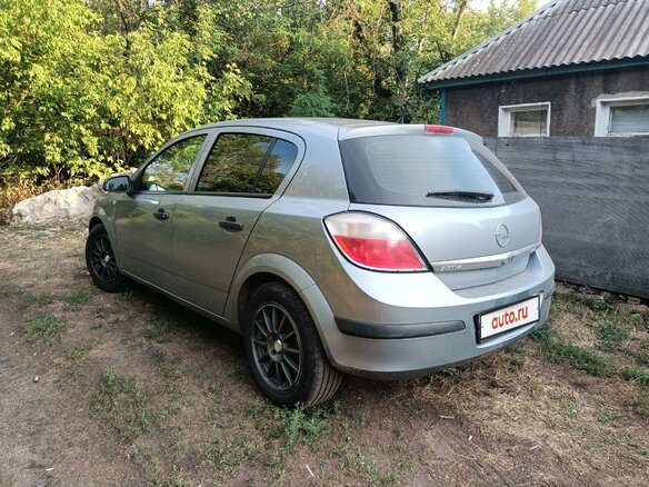 2005 Opel Astra H, серый, 435000 рублей - вид 4