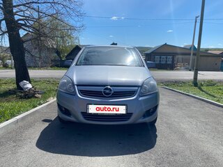 2011 Opel Zafira B Рестайлинг, серый, 570000 рублей, вид 1