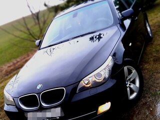 2007 BMW 5 серии 520d V (E60/E61) Рестайлинг, чёрный, 1050000 рублей, вид 1