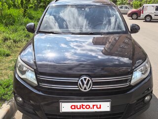 2011 Volkswagen Tiguan I Рестайлинг, чёрный, 1290000 рублей, вид 1