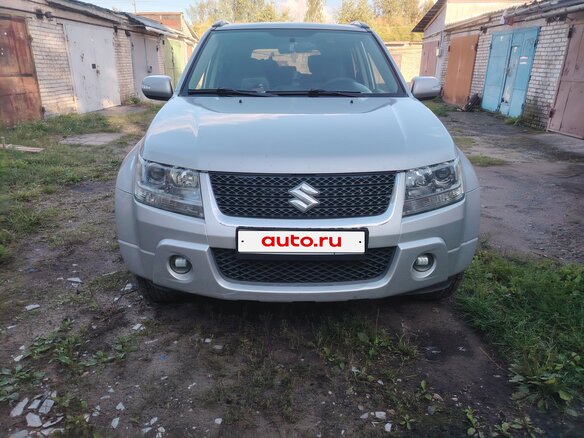 2008 Suzuki Grand Vitara II Рестайлинг, серебристый, 1250000 рублей
