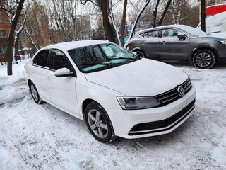 2015 Volkswagen Jetta VI Рестайлинг, белый, 870000 рублей, вид 2