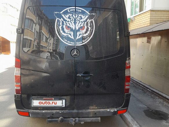 2007 Mercedes-Benz Sprinter, чёрный, 1300000 рублей - вид 3