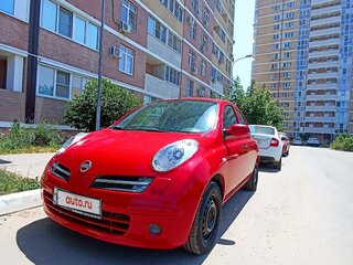 2007 Nissan Micra III (K12), красный, 469000 рублей, вид 3