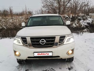 2014 Nissan Patrol VI (Y62) Рестайлинг, белый, 3800000 рублей, вид 1
