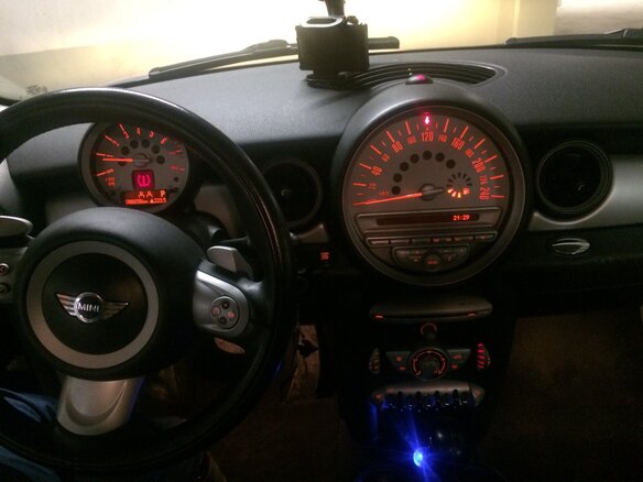 2007 Mini Hatch Cooper II (R56), синий - вид 11