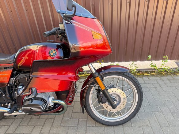 1982 BMW R 100 RS, красный, 750000 рублей - вид 13