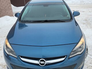 2012 Opel Astra J Рестайлинг, синий, 650000 рублей, вид 1
