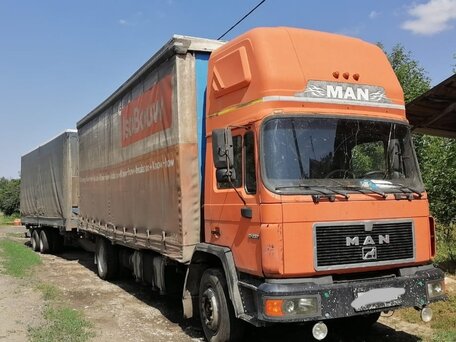 1994 MAN F 2000, оранжевый, 800000 рублей, вид 1