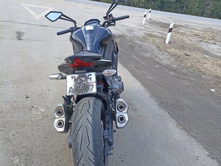 2015 Kawasaki Z 1000, чёрный, 920000 рублей, вид 4
