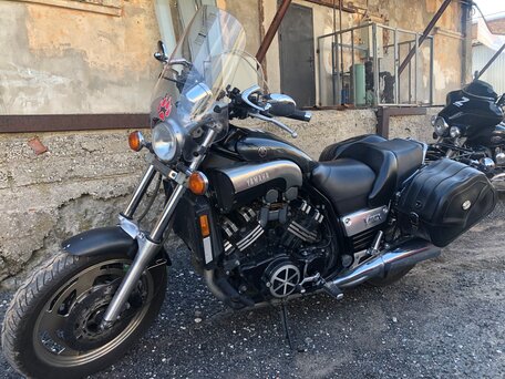 2000 Yamaha V-Max 1200, серебристый, 460000 рублей, вид 2