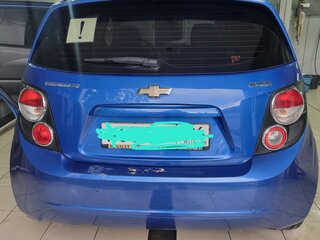 2013 Chevrolet Aveo II, синий, 680000 рублей, вид 5