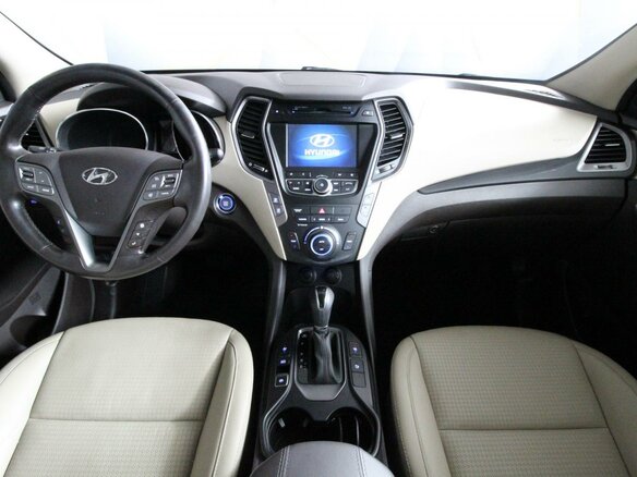 2014 Hyundai Santa Fe III, белый - вид 10