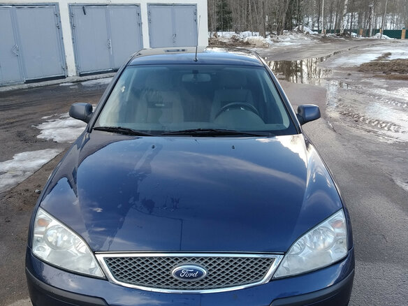 2005 Ford Mondeo III Рестайлинг, синий - вид 1