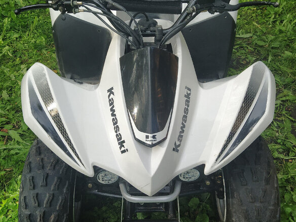 2007 Kawasaki KFX 50, белый, 175000 рублей