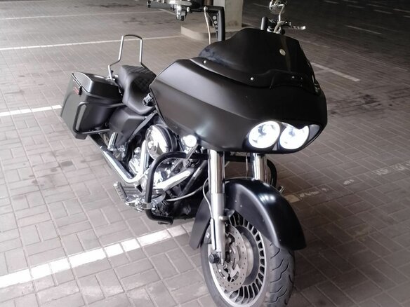 2009 Harley-Davidson Road Glide, чёрный, 690000 рублей - вид 4