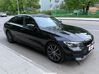 2019 BMW 3 серии 318d VII (G2x), чёрный, 3200000 рублей, вид 1