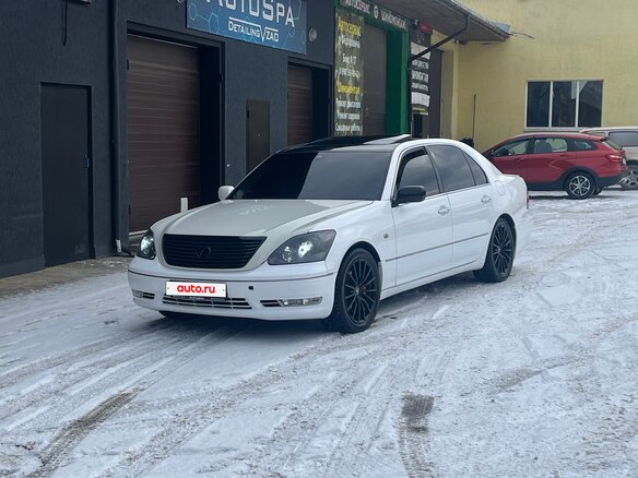 2004 Lexus LS 430 III Рестайлинг, белый, 1350000 рублей - вид 5