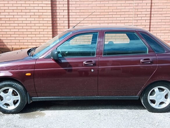2013 Lada (ВАЗ) Priora I, пурпурный, 399000 рублей - вид 3