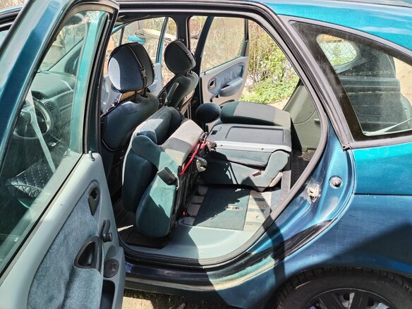 1996 Renault Scenic I, зелёный, 250000 рублей - вид 9