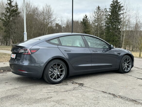 2021 Tesla Model 3 Long Range I, серый, 3050000 рублей - вид 9