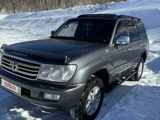 2003 Toyota Land Cruiser 100 Series Рестайлинг 1, серый, 2560000 рублей, вид 2