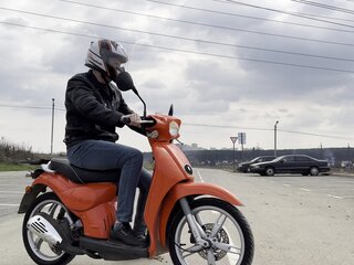 2009 Aprilia Scarabeo 50, оранжевый, 150000 рублей, вид 5