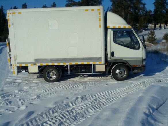 1995 Fuso (Mitsubishi) Canter, белый, 1350000 рублей