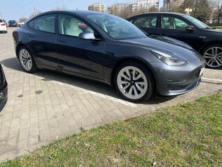 2021 Tesla Model 3 Long Range I, серый, 3490000 рублей, вид 5