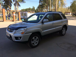 2009 Kia Sportage II Рестайлинг, серебристый, 985000 рублей, вид 1