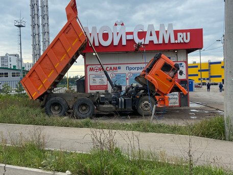 2021 КамАЗ 65115, оранжевый, 3600000 рублей, вид 4