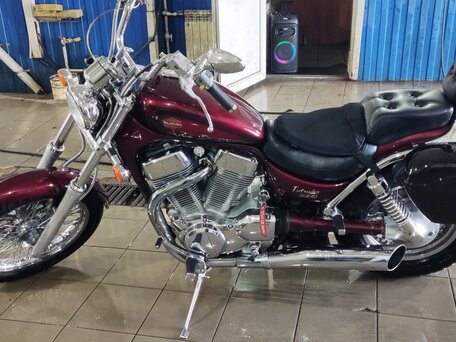 1993 Suzuki Intruder VS 1400, красный, 430000 рублей, вид 4