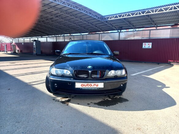 2003 BMW 3 серии 318i IV (E46) Рестайлинг, чёрный, 1300000 рублей