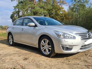 2014 Nissan Teana III (L33), серебристый, 1330000 рублей, вид 3