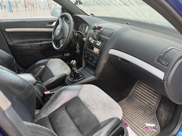 2006 Skoda Octavia RS II, синий, 950000 рублей - вид 8
