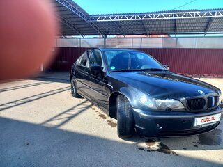 2003 BMW 3 серии 318i IV (E46) Рестайлинг, чёрный, 1300000 рублей, вид 4