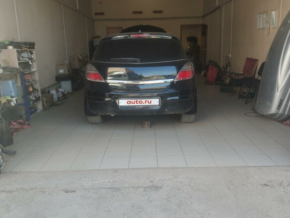 2007 Opel Astra H Рестайлинг, чёрный, 550000 рублей - вид 1