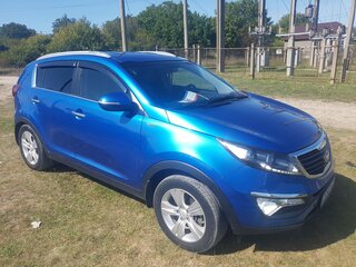 2012 Kia Sportage III, синий, 1790000 рублей, вид 2
