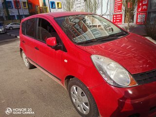 2007 Nissan Note I, красный, 650000 рублей, вид 3