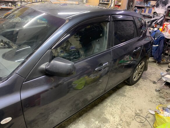 2008 Mazda 3 I (BK) Рестайлинг, серый, 850000 рублей - вид 15