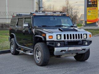 2008 Hummer H2 I Рестайлинг, чёрный, 3890000 рублей, вид 1